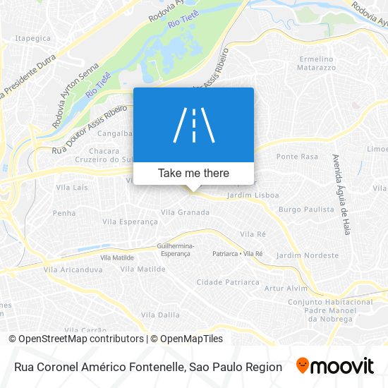 Rua Coronel Américo Fontenelle map