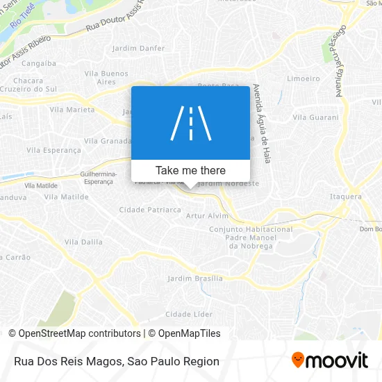 Rua Dos Reis Magos map