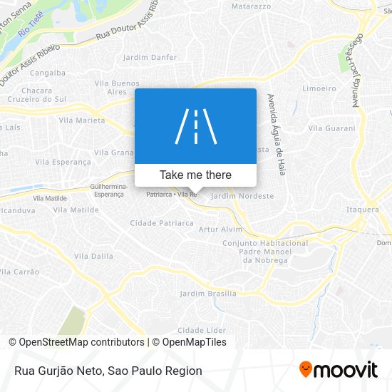 Rua Gurjão Neto map