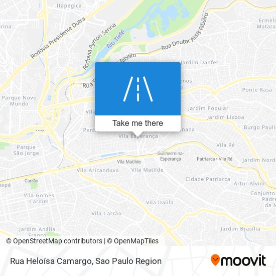 Rua Heloísa Camargo map