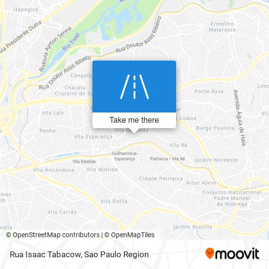 Rua Isaac Tabacow map