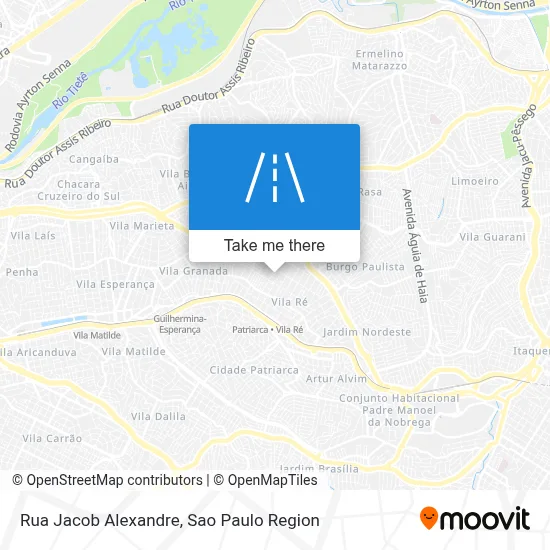 Rua Jacob Alexandre map