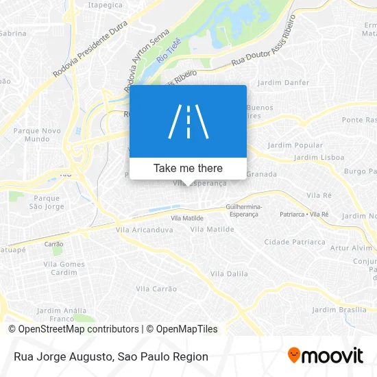 Rua Jorge Augusto map
