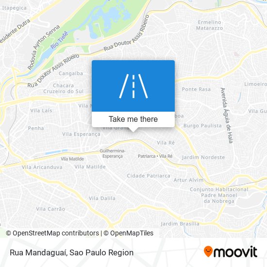 Rua Mandaguaí map