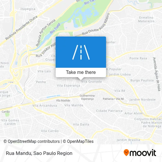 Rua Mandu map