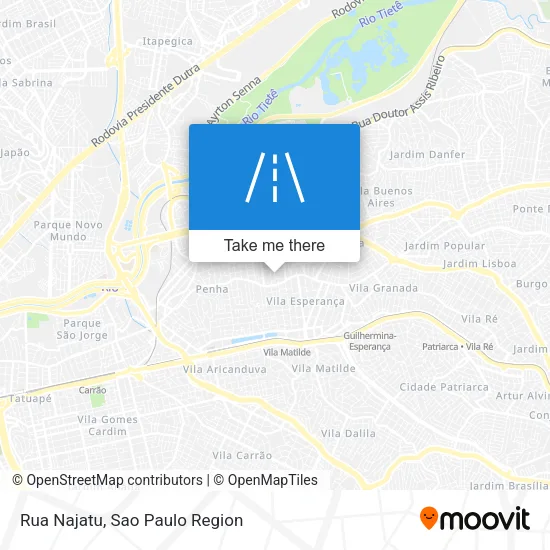Rua Najatu map