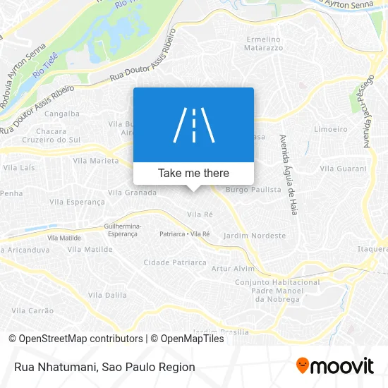 Rua Nhatumani map