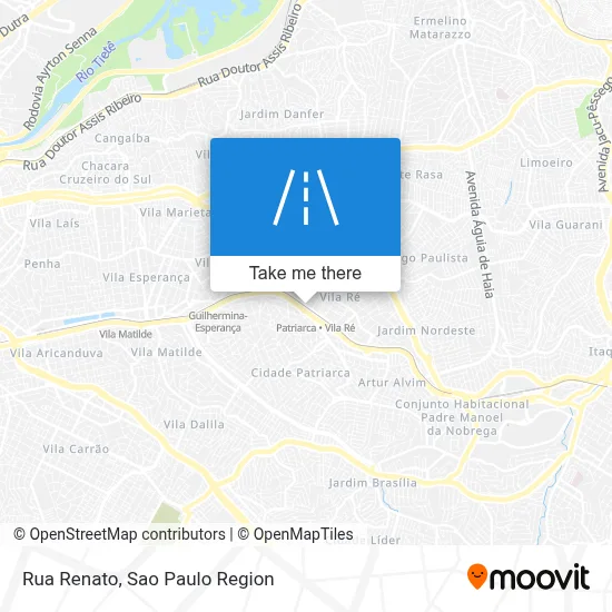Rua Renato map