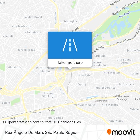 Rua Ângelo De Mari map