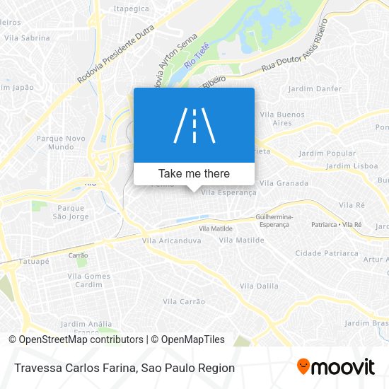 Travessa Carlos Farina map