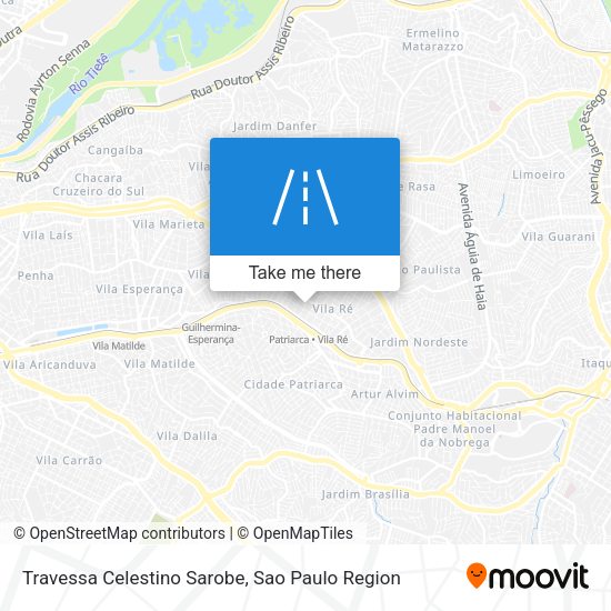 Travessa Celestino Sarobe map