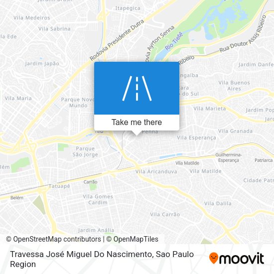 Travessa José Miguel Do Nascimento map