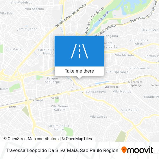 Travessa Leopoldo Da Silva Maia map