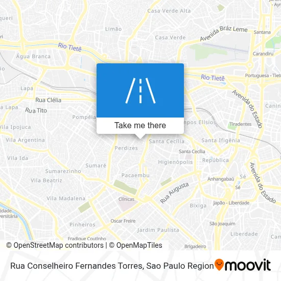Rua Conselheiro Fernandes Torres map