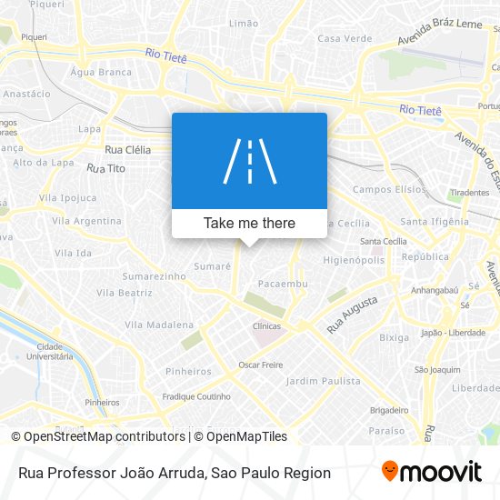 Rua Professor João Arruda map