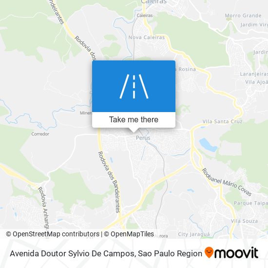 Avenida Doutor Sylvio De Campos map