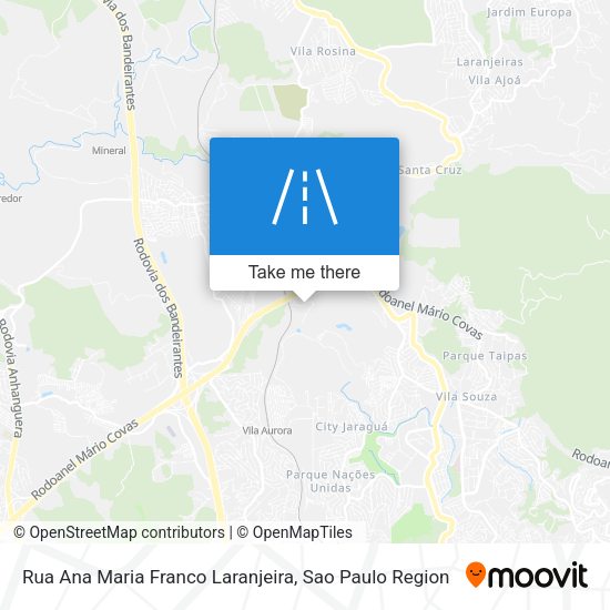 Rua Ana Maria Franco Laranjeira map