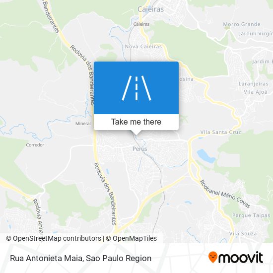 Rua Antonieta Maia map