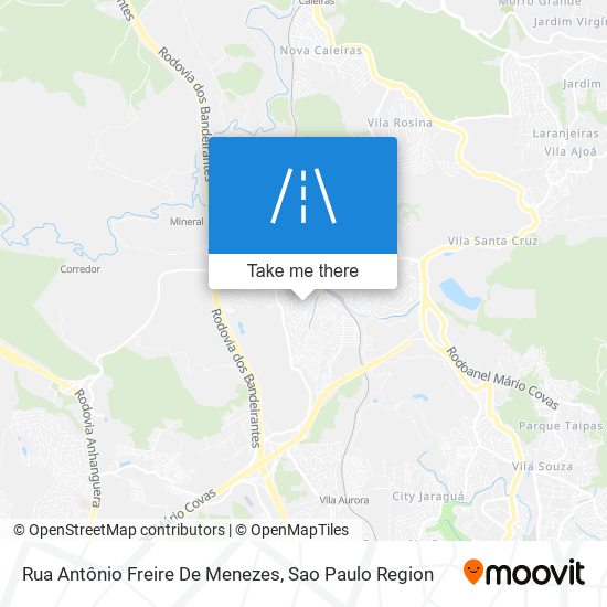 Rua Antônio Freire De Menezes map