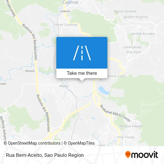 Rua Bem-Aceito map
