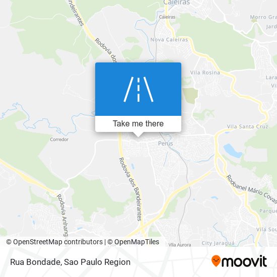 Mapa Rua Bondade