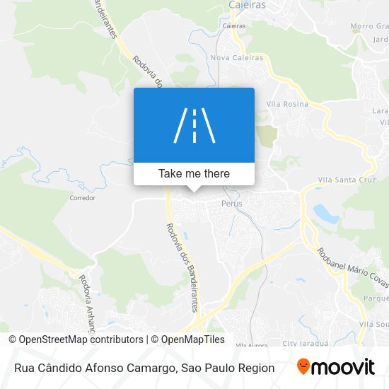 Rua Cândido Afonso Camargo map
