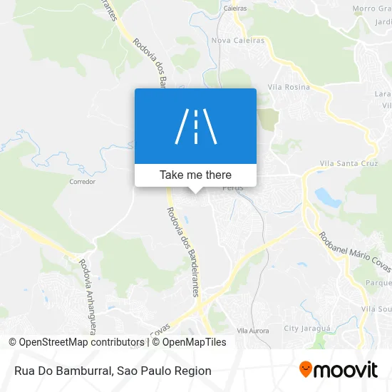 Rua Do Bamburral map