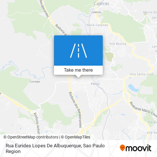 Mapa Rua Eurides Lopes De Albuquerque