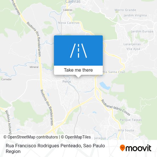 Rua Francisco Rodrigues Penteado map