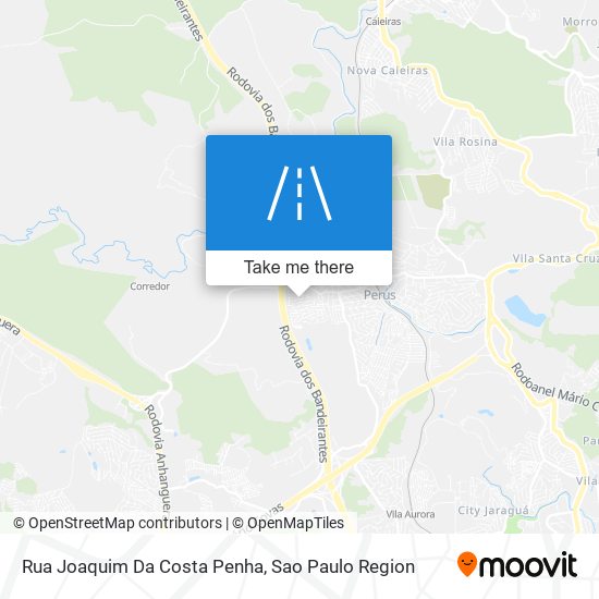 Mapa Rua Joaquim Da Costa Penha