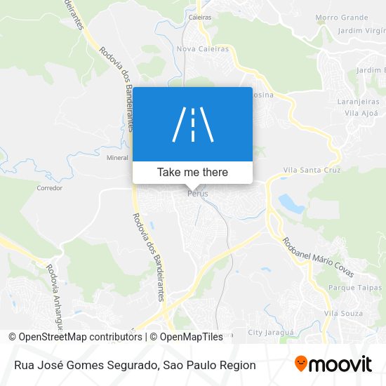 Rua José Gomes Segurado map