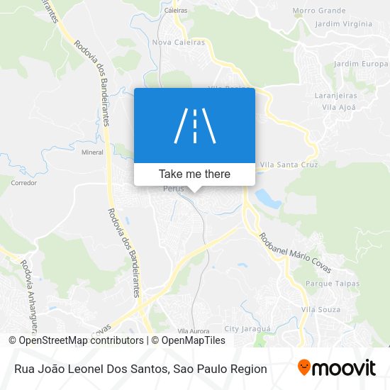 Rua João Leonel Dos Santos map