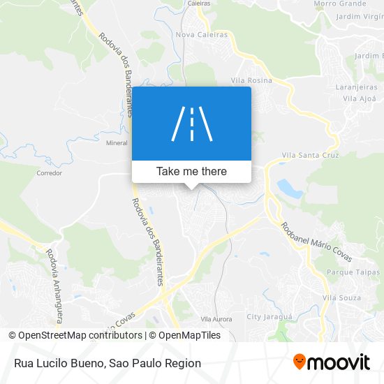 Mapa Rua Lucilo Bueno