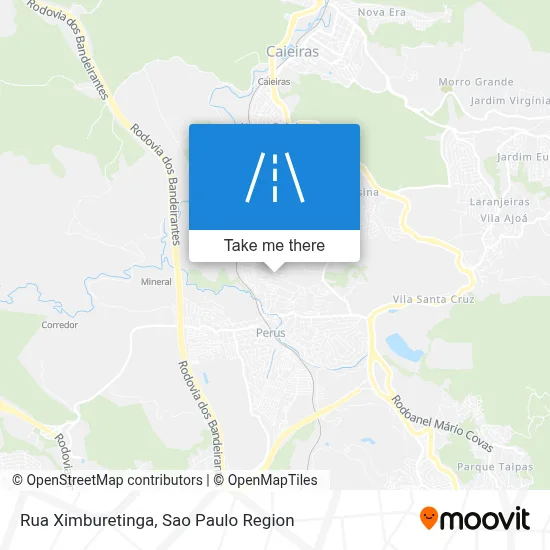 Rua Ximburetinga map