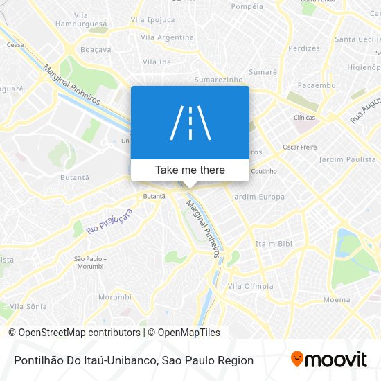 Pontilhão Do Itaú-Unibanco map