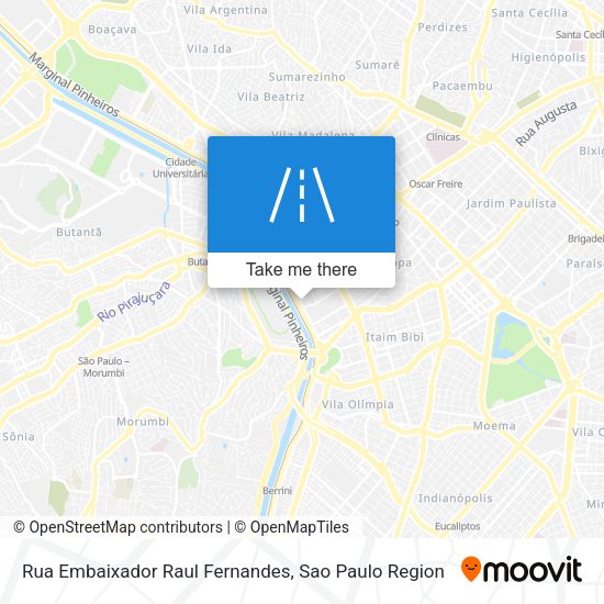 Rua Embaixador Raul Fernandes map