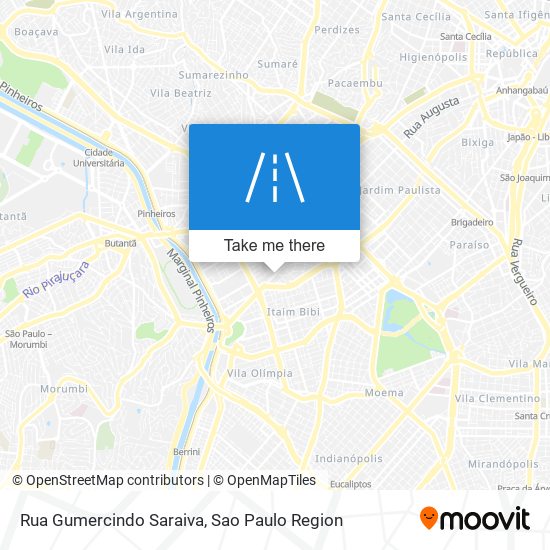 Rua Gumercindo Saraiva map