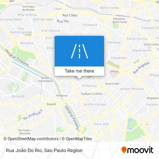 Rua João Do Rio map