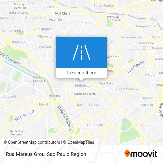 Rua Mateus Grou map