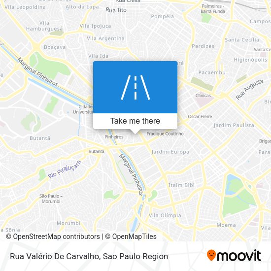 Rua Valério De Carvalho map