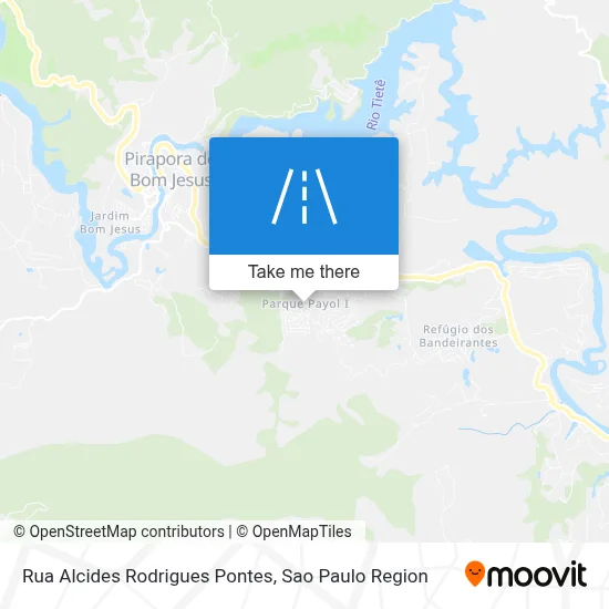 Rua Alcides Rodrigues Pontes map