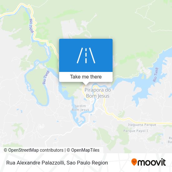 Rua Alexandre Palazzolli map