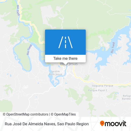 Rua José De Almeida Naves map