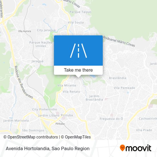 Avenida Hortolandia map