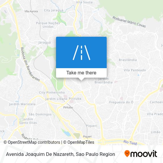 Avenida Joaquim De Nazareth map
