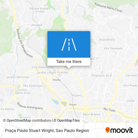Praça Paulo Stuart Wright map