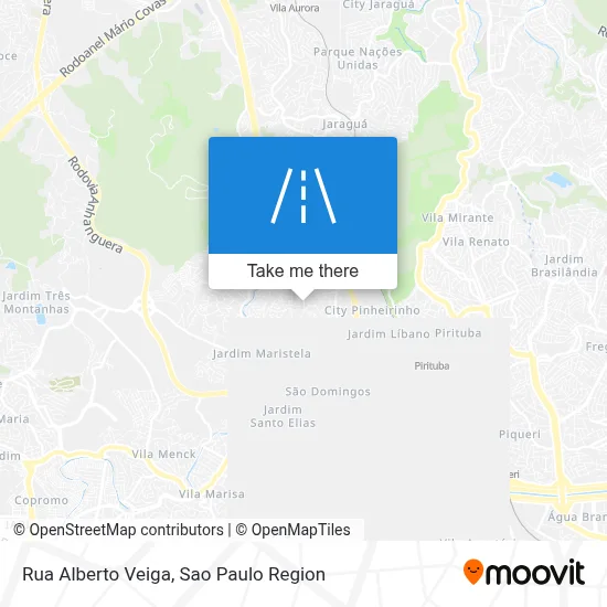 Rua Alberto Veiga map