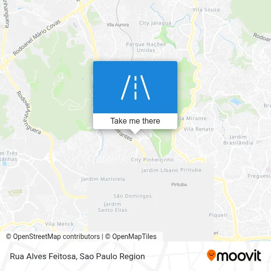 Rua Alves Feitosa map