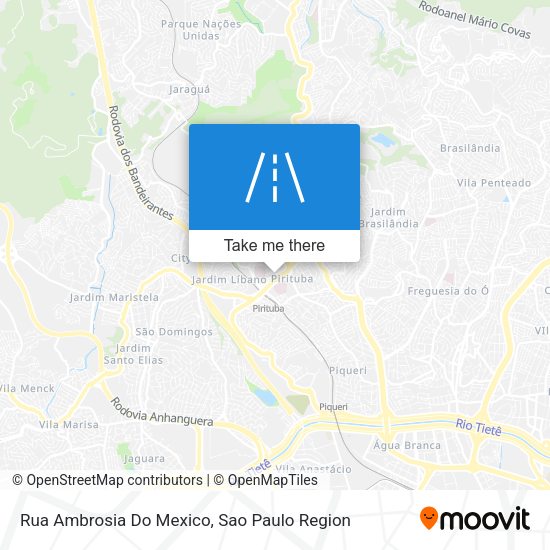 Rua Ambrosia Do Mexico map