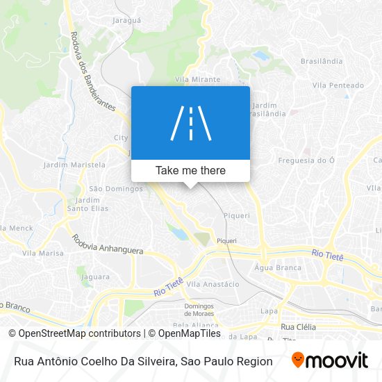 Rua Antônio Coelho Da Silveira map